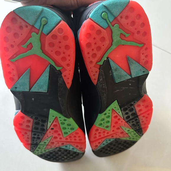 Jordan 7 Retro 30th Barcelona Nights 2015 with Socks - Picture 6 of 11